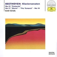 Deutsche Grammophon Galleria : Gilels - Beethoven Sonatas 15, 17 & 18